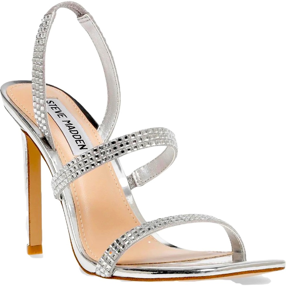 Steve Madden Rhinestone Strappy Sandal - Picture 1 of 5